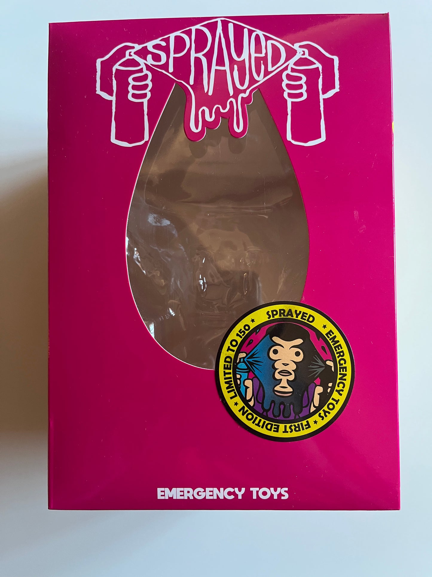 Emergency Toys Sprayed