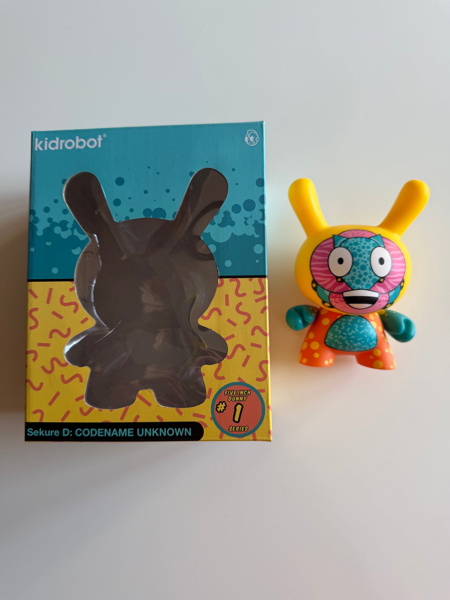 Kidrobot dunny Codename Unknown by Sekure D